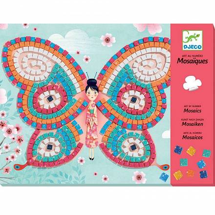 Набор для творчества мозаика Бабочки 